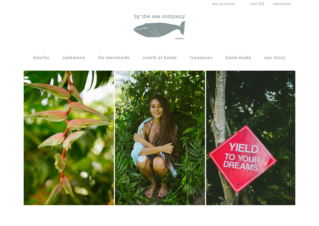 by the sea landing page screeen grab 1c
